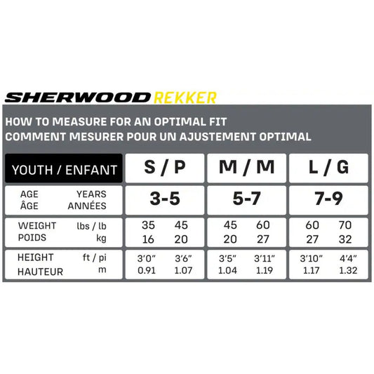 Sherwood Rekker Elite Pant/Shin Combo - YTH