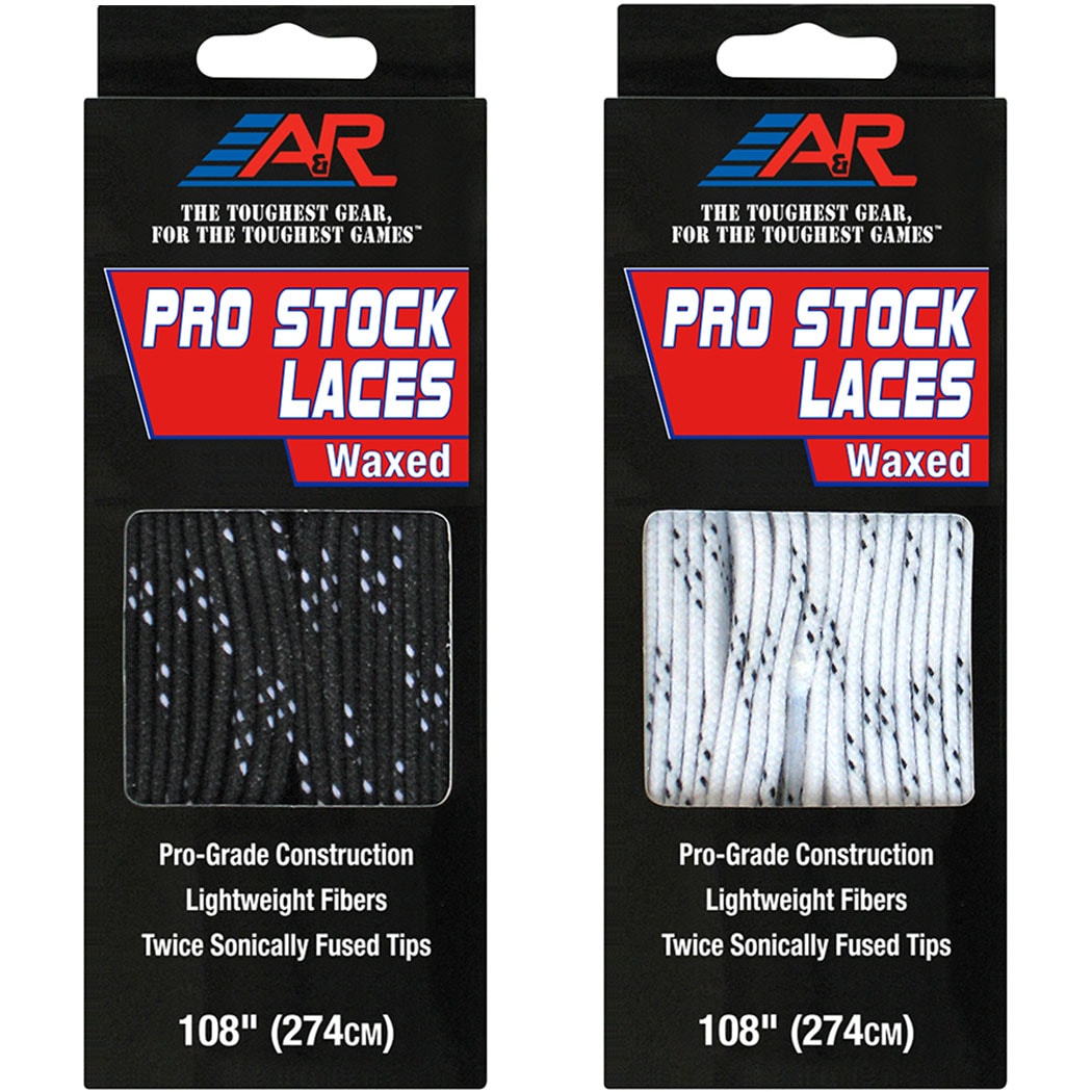 A&R Pro Stock Waxed Hockey Laces