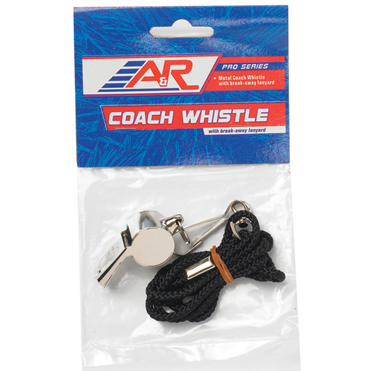 A&R Lanyard Metal Coach Whistle