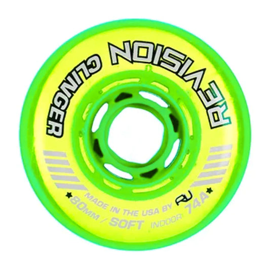 Revision Wheel - Clinger Green Indoor (Goalie)