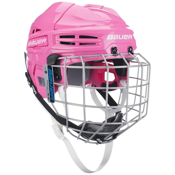 Bauer IMS 5.0 Helmet Combo - Pink