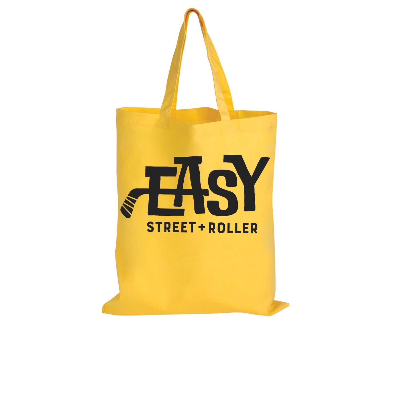 easy street and roller tote bag